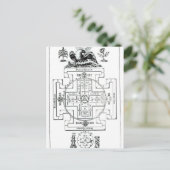 Mysterie van Solomon Briefkaart (Staand voorkant)