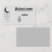 Mysterie Visitekaartje (Voorkant / Achterkant)