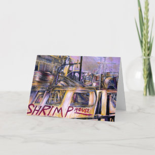 Mysterie-Wenskaart met waterborn Kaart