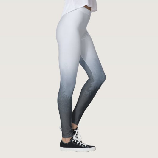 Mysteriel bos in de mist leggings (Rechts)