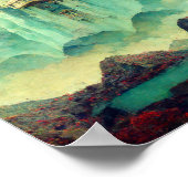 Mysteriel Castle Fantasy Art Poster (Hoek)