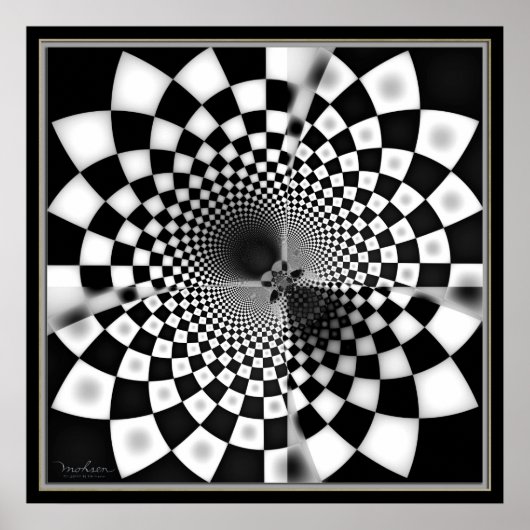 Mysteriel Gecontroleerd gat Poster (Voorkant)