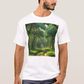 Mysteriel pad t-shirt (Voorkant)