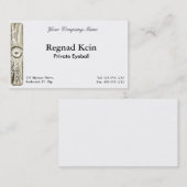 Mysteriel Visitekaartje 1 (Voorkant / Achterkant)