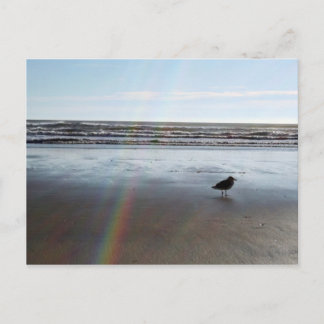 Mysteriele regenboog briefkaart