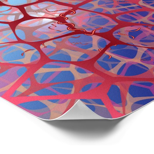 Mysteries van de Worm art print (Hoek)