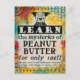 Mysteries van het Briefkaart van de pindakaas Funn