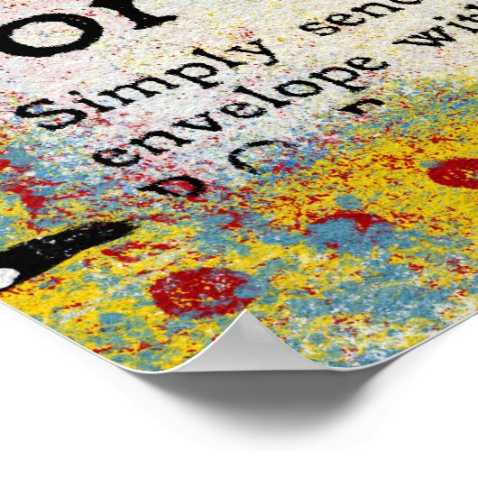 Mysteries van het Poster van de pindakaas - Funny (Hoek)