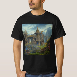Mysteries voorbij de muren van het kasteel t-shirt