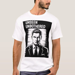 Mysterieus Man in Suit Noir Style Poster T-shirt