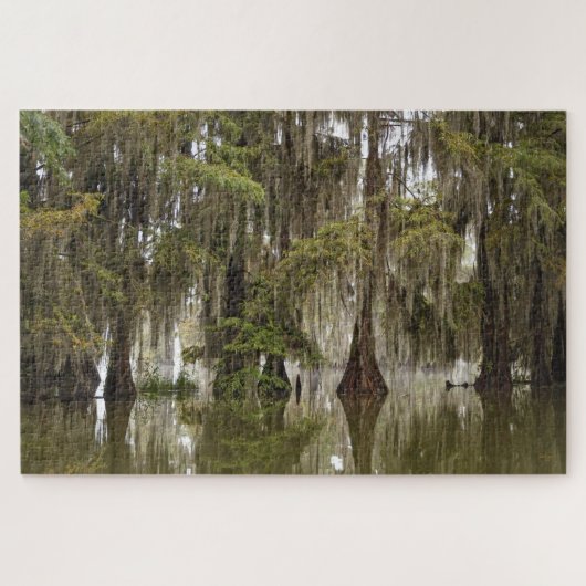 Mystérieuse Magie Acadienne Cypress Puzzle (Horizontal)