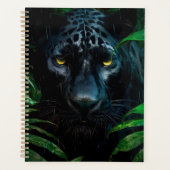Mystérieux Black Panther Jungle Faune Design (Devant)