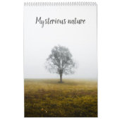 Mystérieux calendrier photo paysage nature (Protection)