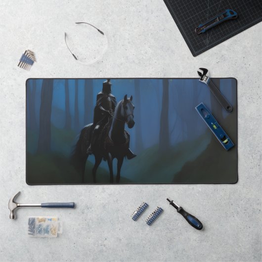 Mystérieux Chevalier Noir dans la Forêt Lune (Poste de travail)