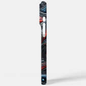 Mysterieuze buitenaardse aanwezigheid in een kosmi Case-Mate iPhone case (Achterkant / Links)