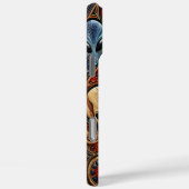Mysterieuze buitenaardse ontmoeting in levendige k Case-Mate iPhone case (Achterkant / Rechts)