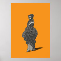 Mysterieuze gemaskerde vrouw door Wenceslaus Holla