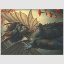 Mysterieuze gotische drakenfee