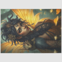 Mysterieuze gotische drakenfee