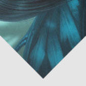 Mysterieuze gotische drakenfee tissuepapier (Detail)