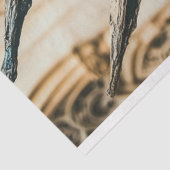 Mysterieuze gotische Paris Gargoyle Decoupage Tissuepapier (Detail)