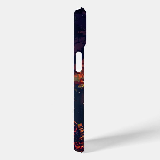 Mysterieuze Mansion Pixel Art Case-Mate iPhone Case (Achterkant / Rechts)