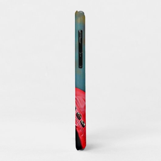Mysterieuze met capuchon beklede schedelfiguur Case-Mate iPhone case (Achterkant/links)
