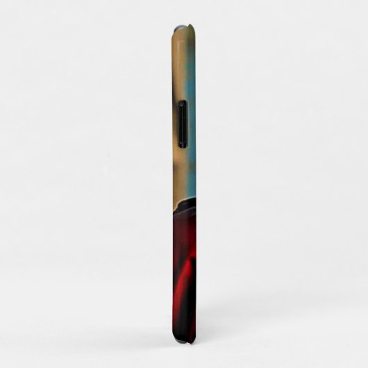 Mysterieuze met capuchon beklede schedelfiguur Case-Mate iPhone case (Achterkant/rechts)