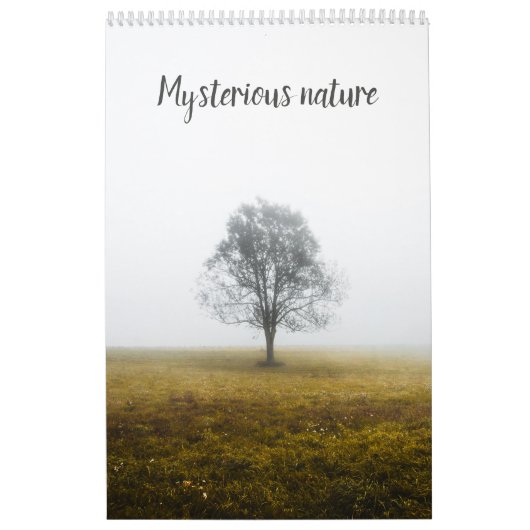 Mysterieuze natuur landschap fotokalender kalender (Hoes)