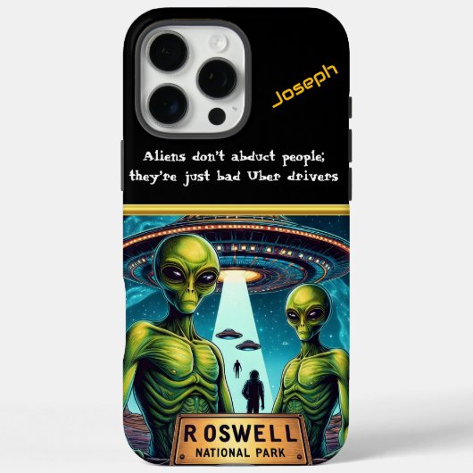 Mysterieuze ontmoeting in het Roswell National Par Case-Mate iPhone Case (Achterkant)