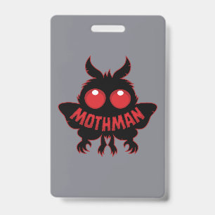 Mysterieuze Schaduw van de Roodogige Motman Badge