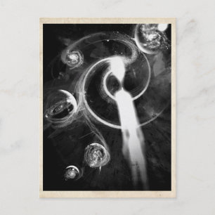 Mysterieuze verschijning - Briefkaart