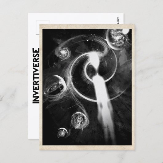 Mysterieuze verschijning - Briefkaart (Voorkant / Achterkant)