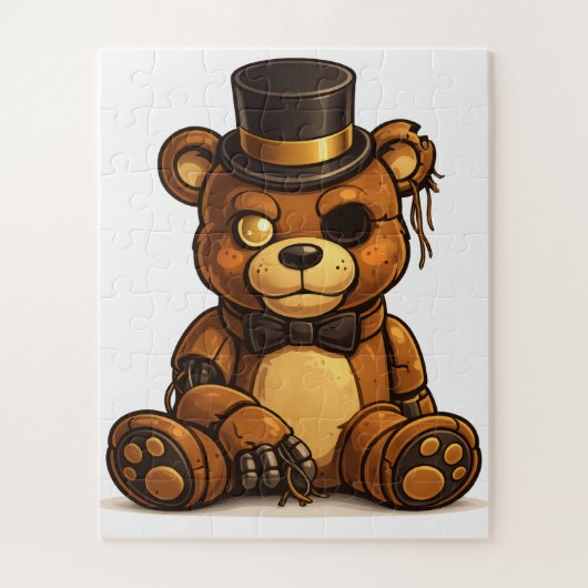 Mysterious Animatronic Night Puzzle (Vertical)