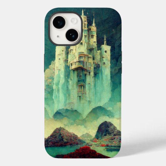 Mysterious Castle Fantasy Art Case-Mate iPhone Case (Achterkant)