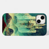 Mysterious Castle Fantasy Art Case-Mate iPhone Case (Achterkant (horizontaal))