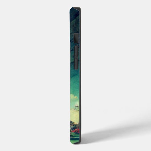 Mysterious Castle Fantasy Art Case-Mate iPhone Case (Achterkant / Links)