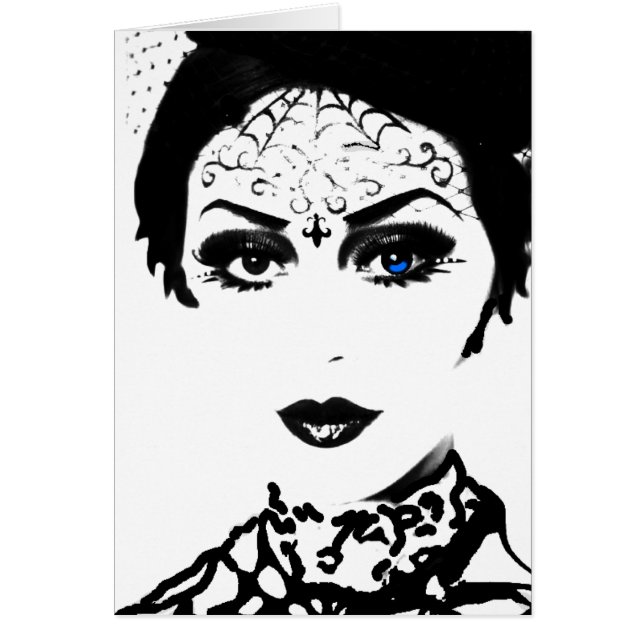 Mysterious Gothic Lady (Voorkant)