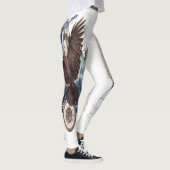 Mysterious Raven Collage -  en futuristisch Leggings (Rechts)