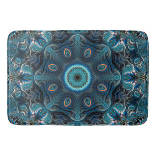 Mysterious space mandala badmat