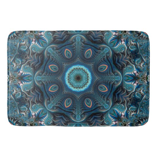 Mysterious space mandala badmat (Voorkant)