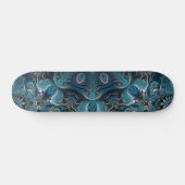 Mysterious space mandala skateboard (Horizontaal)