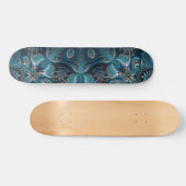Mysterious space mandala skateboard (Horizontaal)