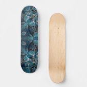 Mysterious space mandala skateboard (Voorkant)