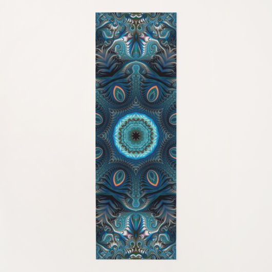 Mysterious space mandala yogamat (Voorkant)