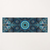 Mysterious space mandala yogamat (Voorkant (horizontaal))