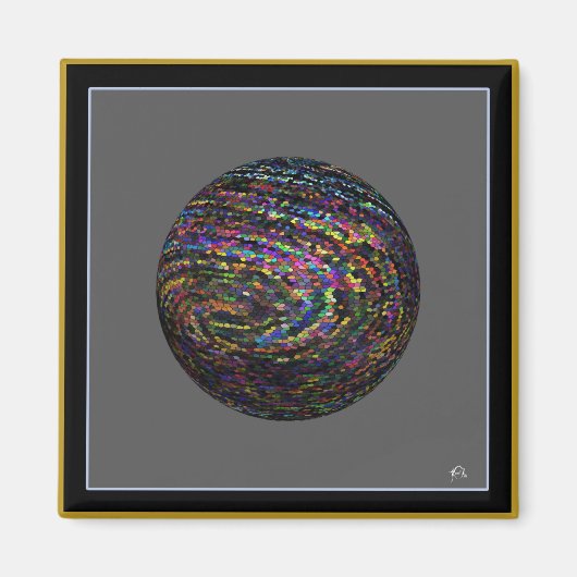 Mysterious Sphere Magneet (Voorkant)