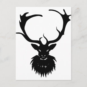 Mysterious Stag Briefkaart