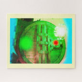 Mysterious vault entrice art legpuzzel (Horizontaal)