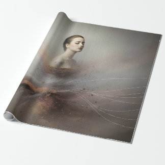 Mysterious Woman Cadeaupapier